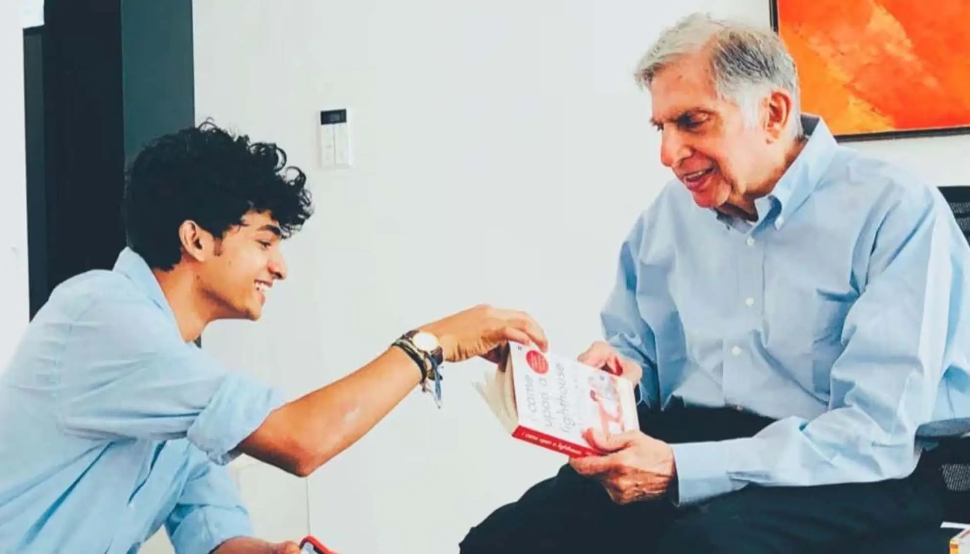 Shantanu Naidu with ratan tata